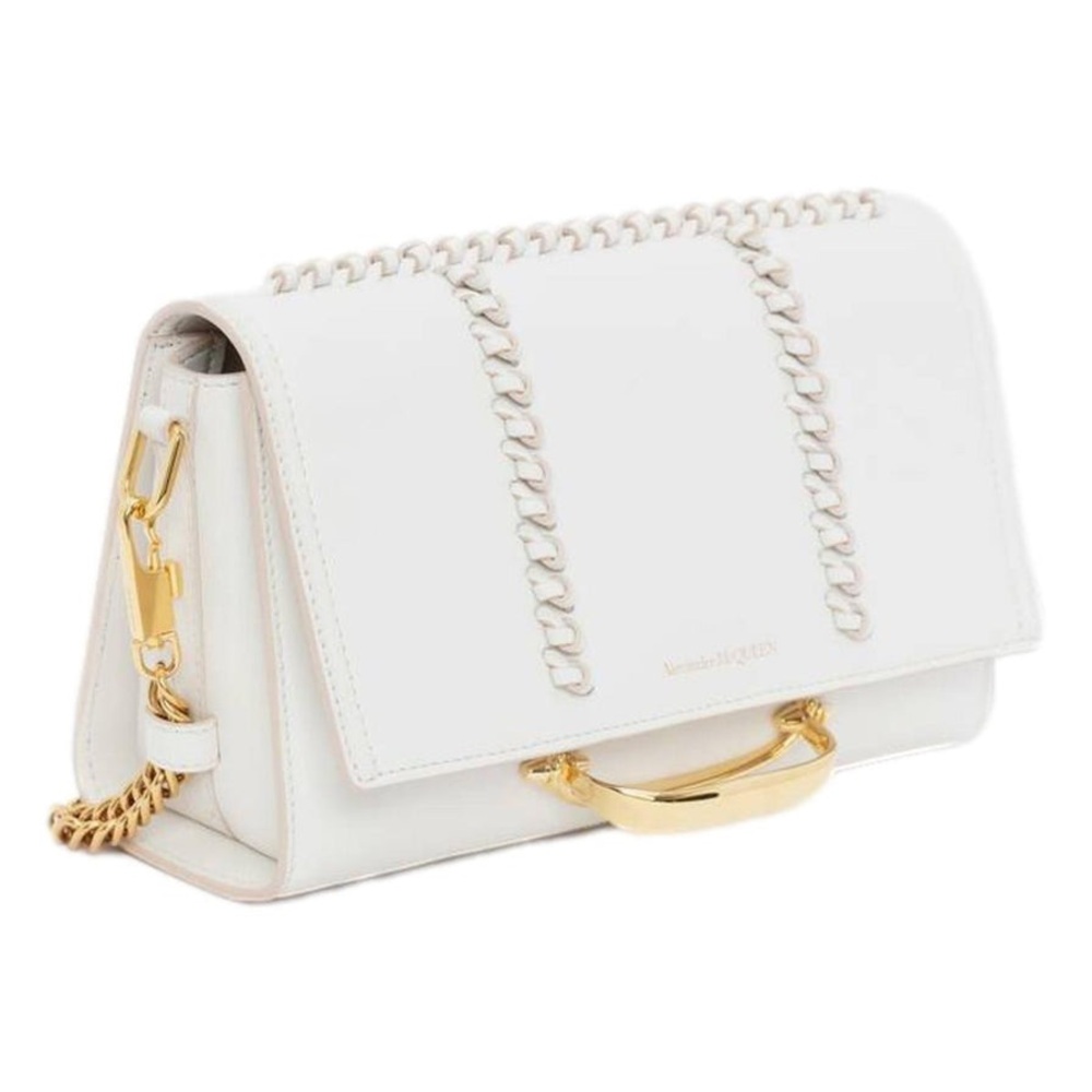 Alexander McQueen The Story Whipsritch Leather Shoulder Bag-RRP$3000